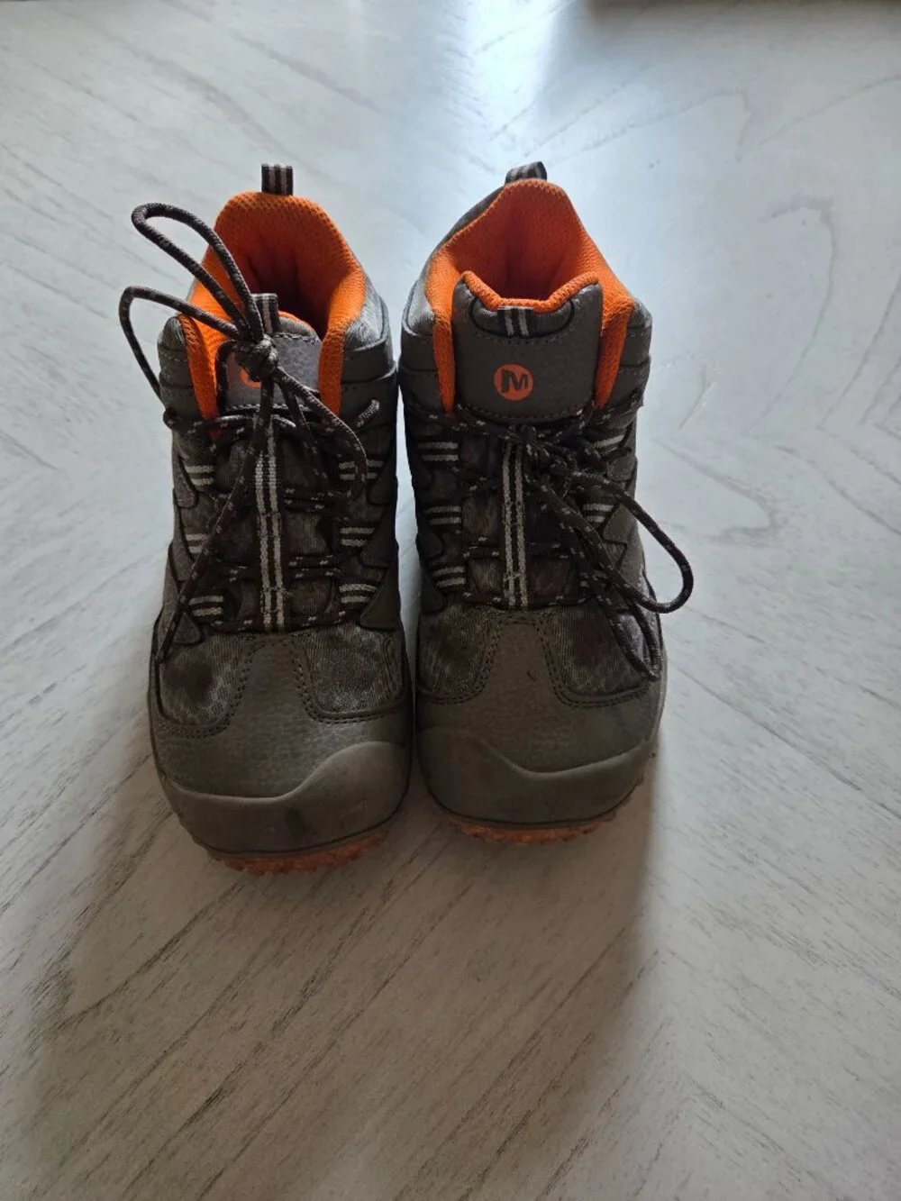 Merrell Chameleon 7 Access Mid Waterproof, Brown, Size 3
